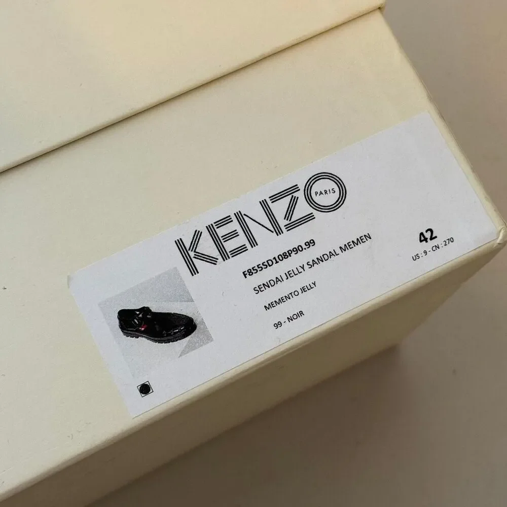 Kenzo Men's Black Sandals